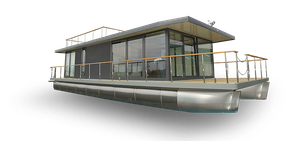 aluminum pontoon house boat-YAMANE YACHT MANUFACTURER1.png