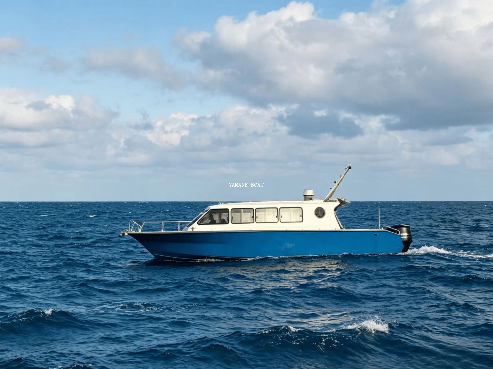 Barco de pasajeros de ferry de transporte de tripulación de aluminio de 12 m