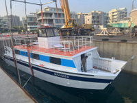Transbordador de aluminio del pasajero del catamarán del mar profundo del 15m los 50ft