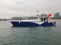 Barco de aluminio marino con pintura duradera