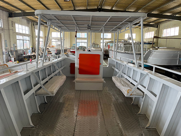 Barco de aluminio de 9,7m yate yamane ryu (6).jpg