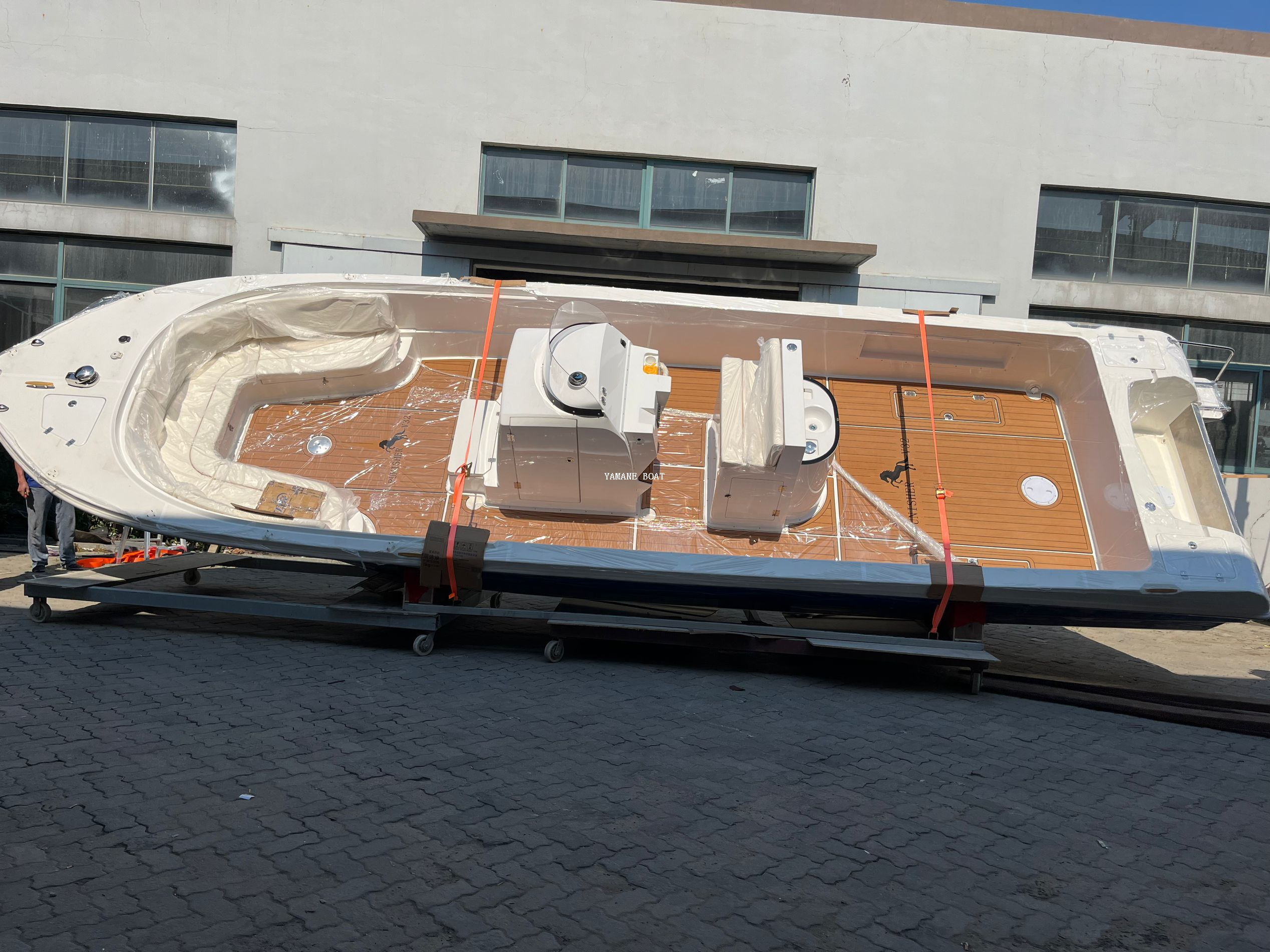 barco de alta velocidad de los deportes del yate de la fibra de vidrio de los 9m los 30ft para el ocio