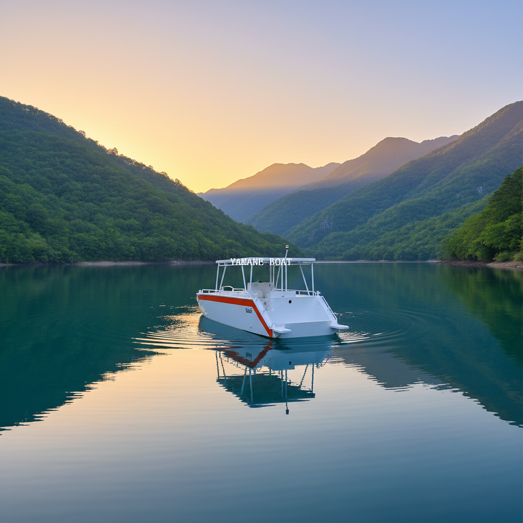 Yate de alta velocidad de aluminio del barco de pesca del carpa grande de los 32ft los 9.7m