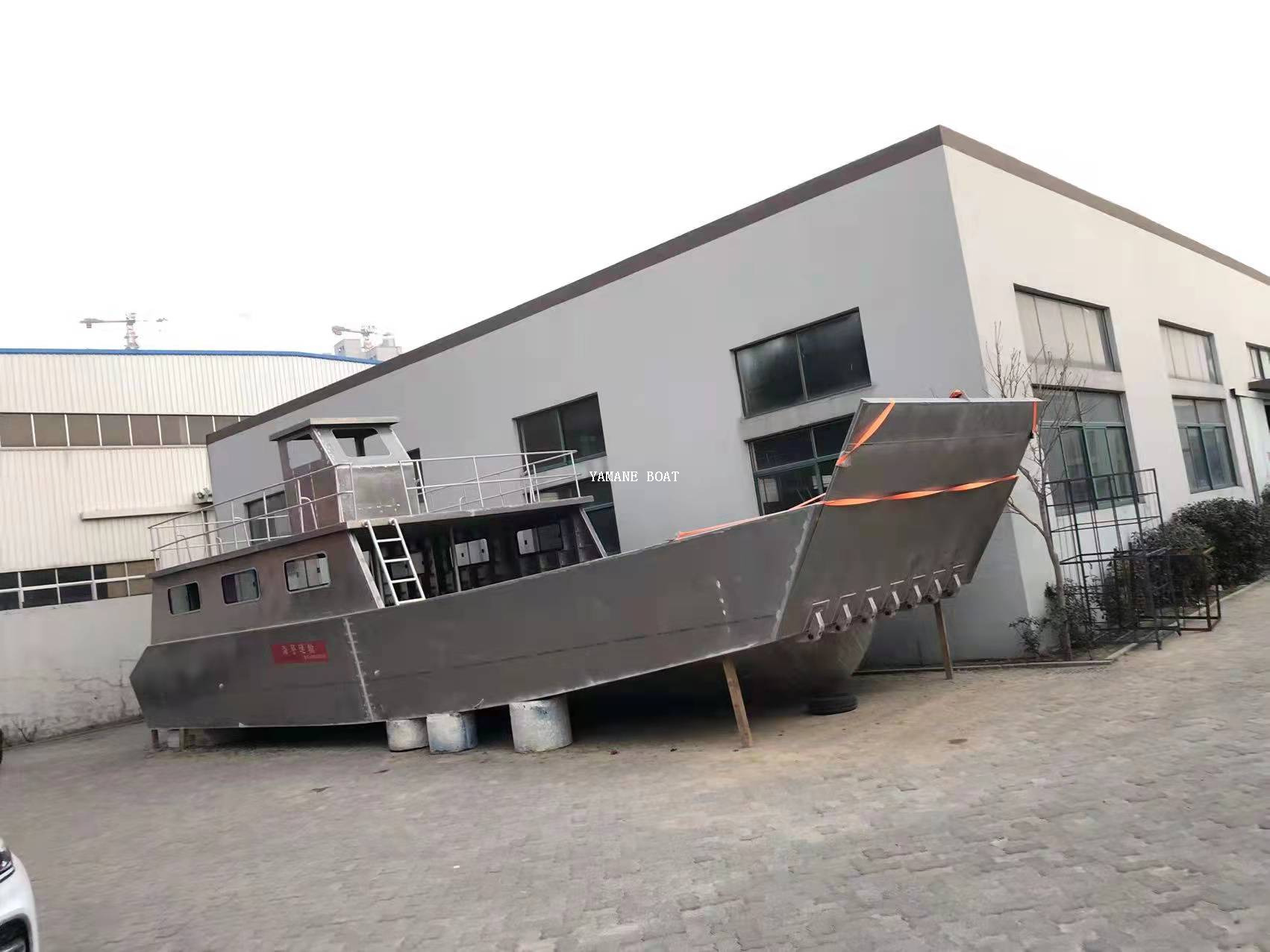 Barco de transporte de alta calidad de embarcación de desembarco de aluminio de 15 m