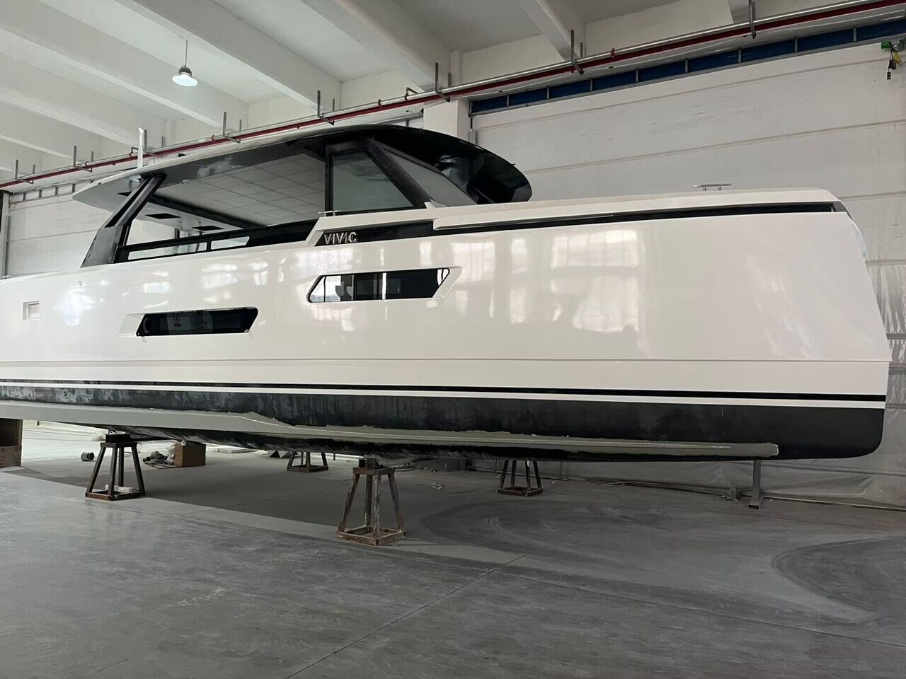 Barco de pesca catamarán de aluminio de aguas profundas