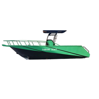 Barco de aluminio de 7,2 m.