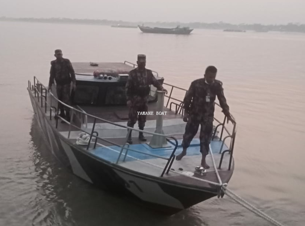 Lancha piloto de patrulla de aluminio de 11,5 m 