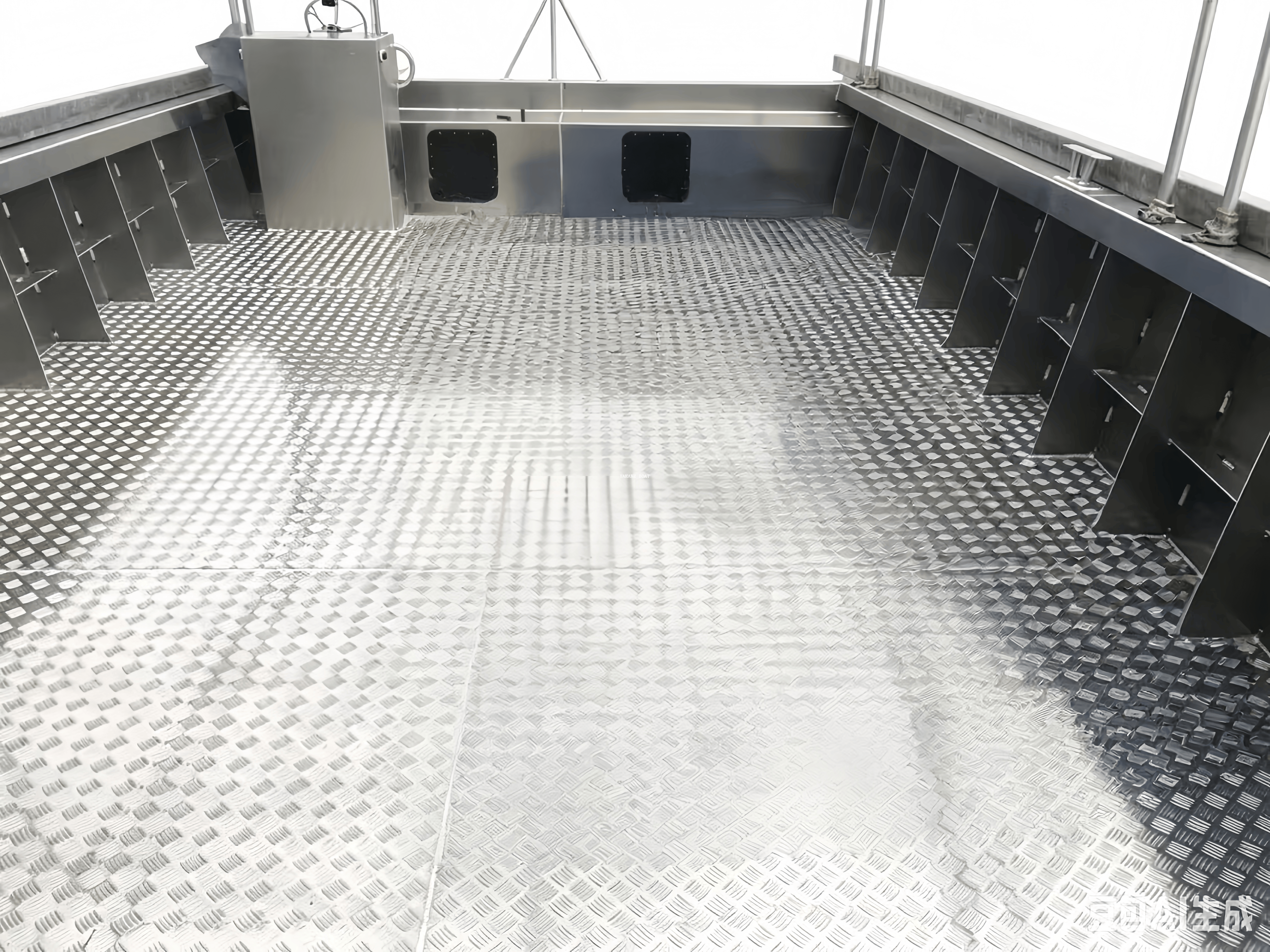 Barcaza de desembarco de aluminio de 11 m con gran proa abierta