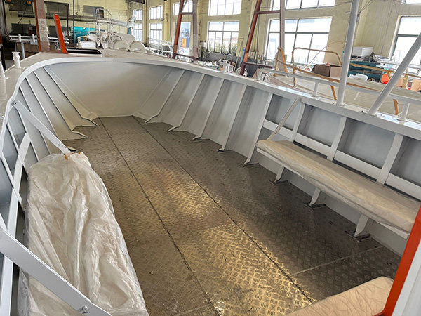 Barco de aluminio de 9,7m yate yamane ryu (8).jpg