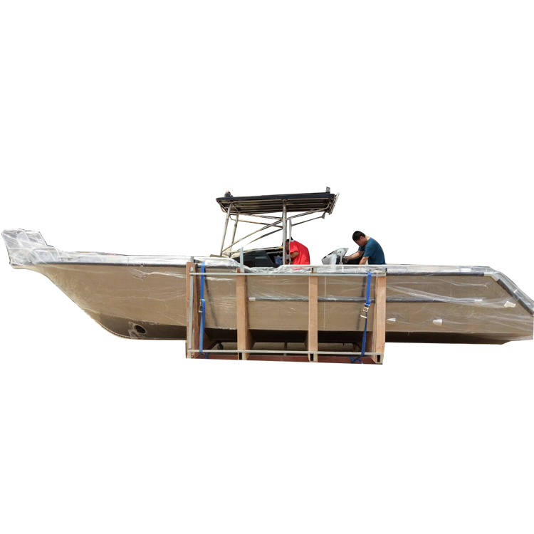 Remolques de chorro de arena resistente Barco de aluminio
