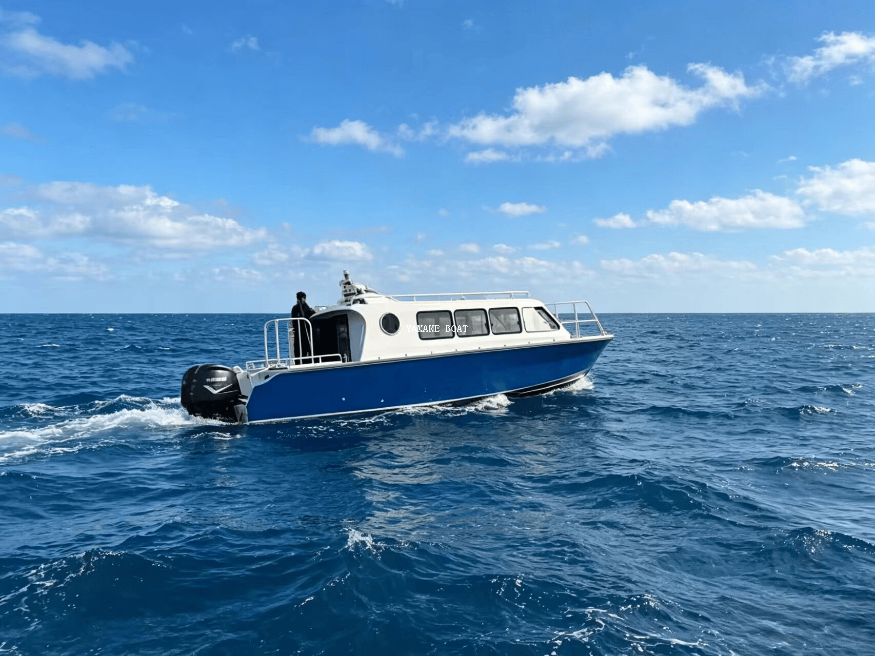 Barco de pasajeros de ferry de transporte de tripulación de aluminio de 12 m