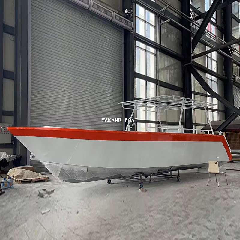 Lancha rápida comercial de aluminio de 9,7 m