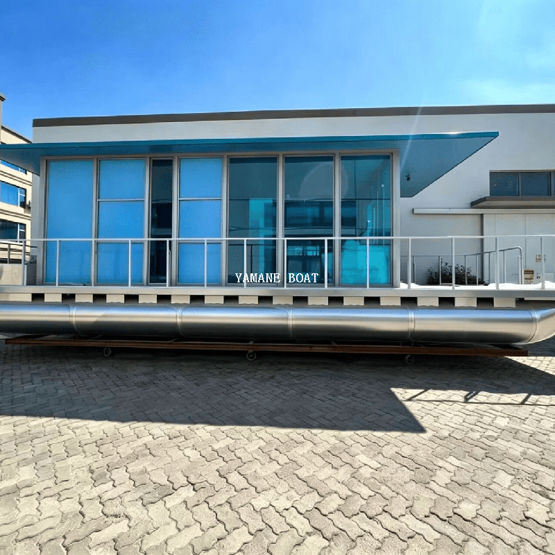 Casa de cristal de 11 m, pontón, fábrica de yates Yamane Ryu