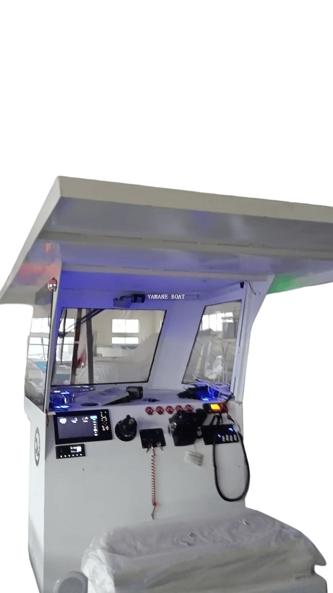 Barco de pasajeros catamarán de aluminio abierto de 32 pies con 20 asientos 