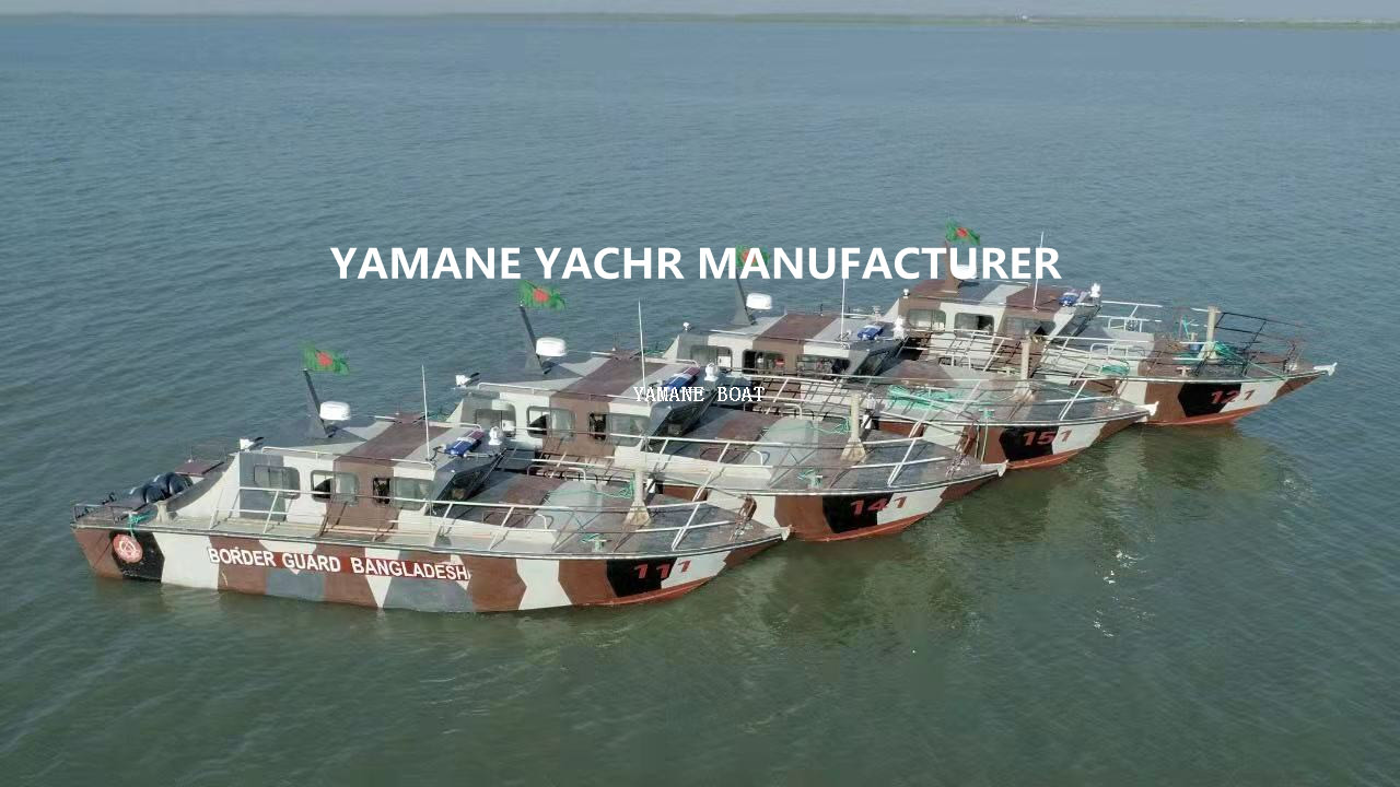 Barco piloto de aluminio con cabina de patrulla de 11,3 m y 36 pies 