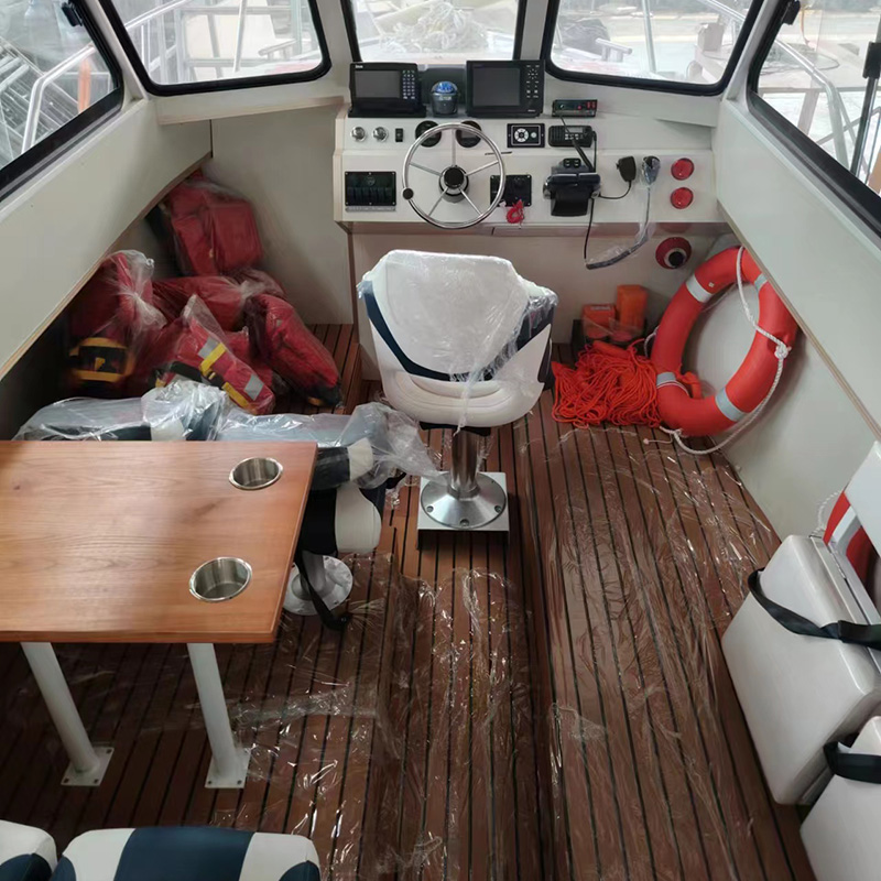 SG876 Bote de rescate patrulla de aluminio de 8,76 m yate yamane ryu (3).jpg