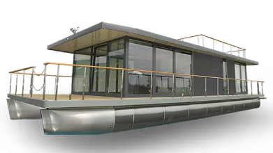 bote pont&oacute;n de aluminio