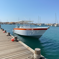 Yate de alta velocidad de aluminio del barco de pesca del carpa grande de los 32ft los 9.7m