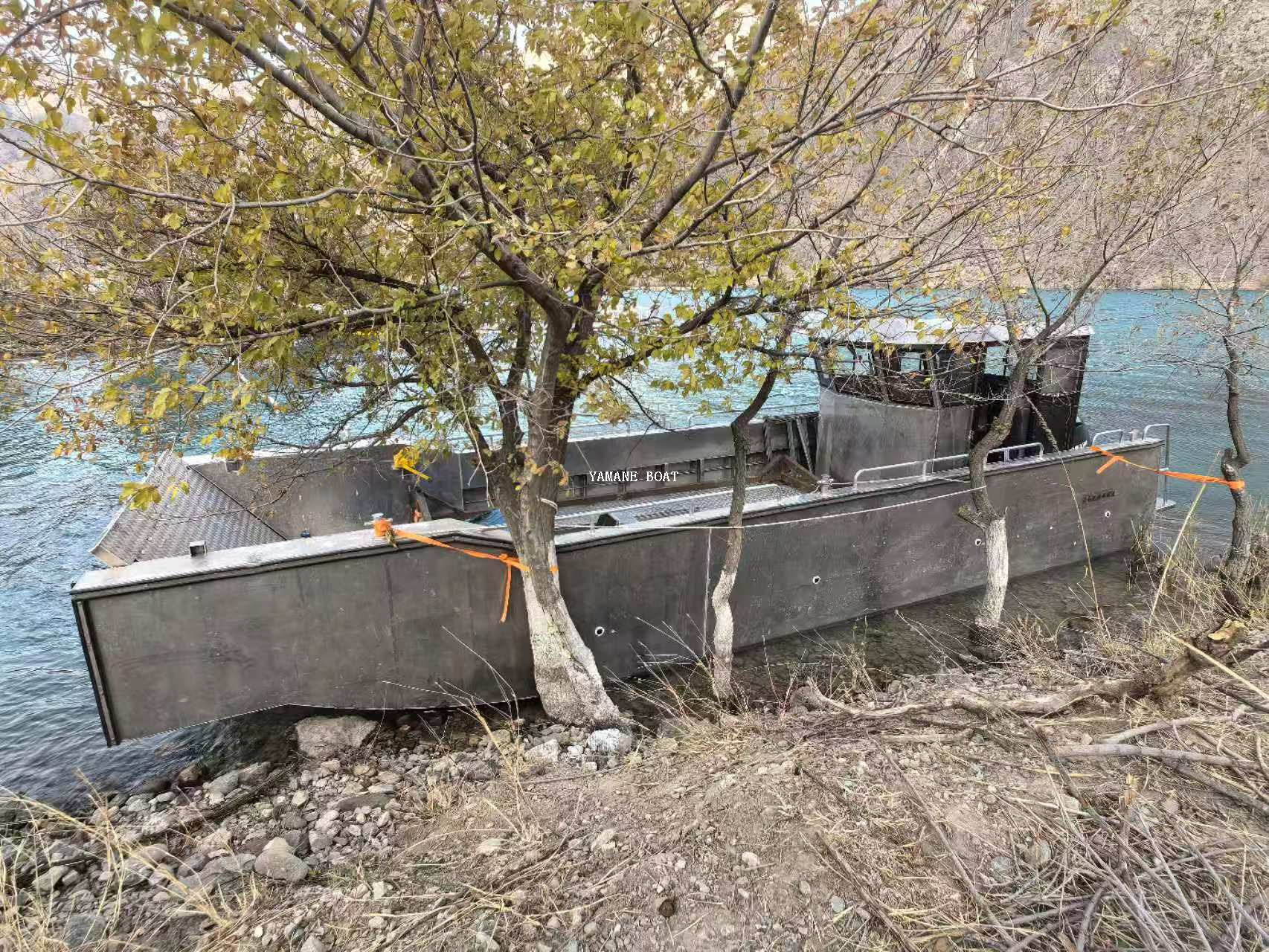 Lancha de desembarco mediana de aluminio marino